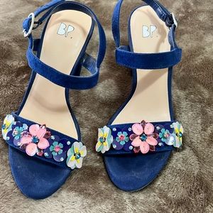 bp blue heels